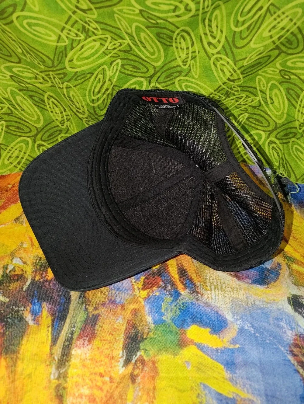 King Ropes Sheridan, WYO Stitched Patch Trucker Mesh Snapback Hat Cap OSFM